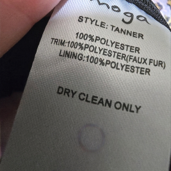 Imoga Black and Purple Floral Dress - Picture 11 of 11